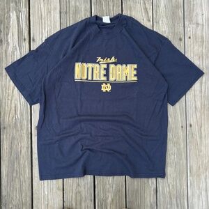 vintage 90s notre dame irish collegiate tee